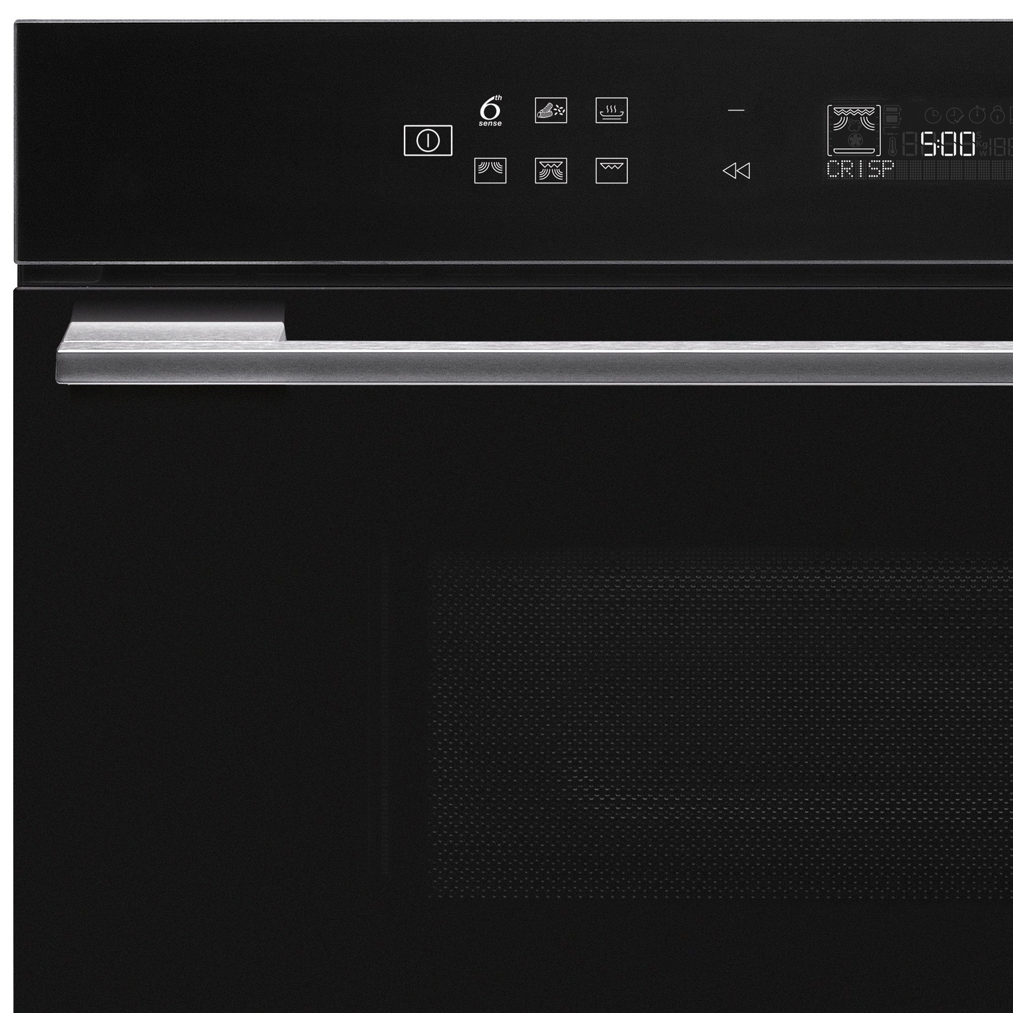 Whirlpool Einbau-Mikrowelle W7 MD440 NB, Mikrowelle, Quarz-Grill, Jet-Defrost, 31,00 l, Crisp-Funktion, AutoClean-Programm, Grill 800 Watt, Dampfgarfunktion
