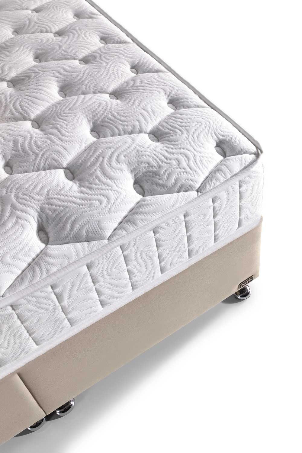 Boxspringmatratze Bonnellfederkernmatratze 8 Schichten Höhe 26 cm Golden Prime, KuffeSleep