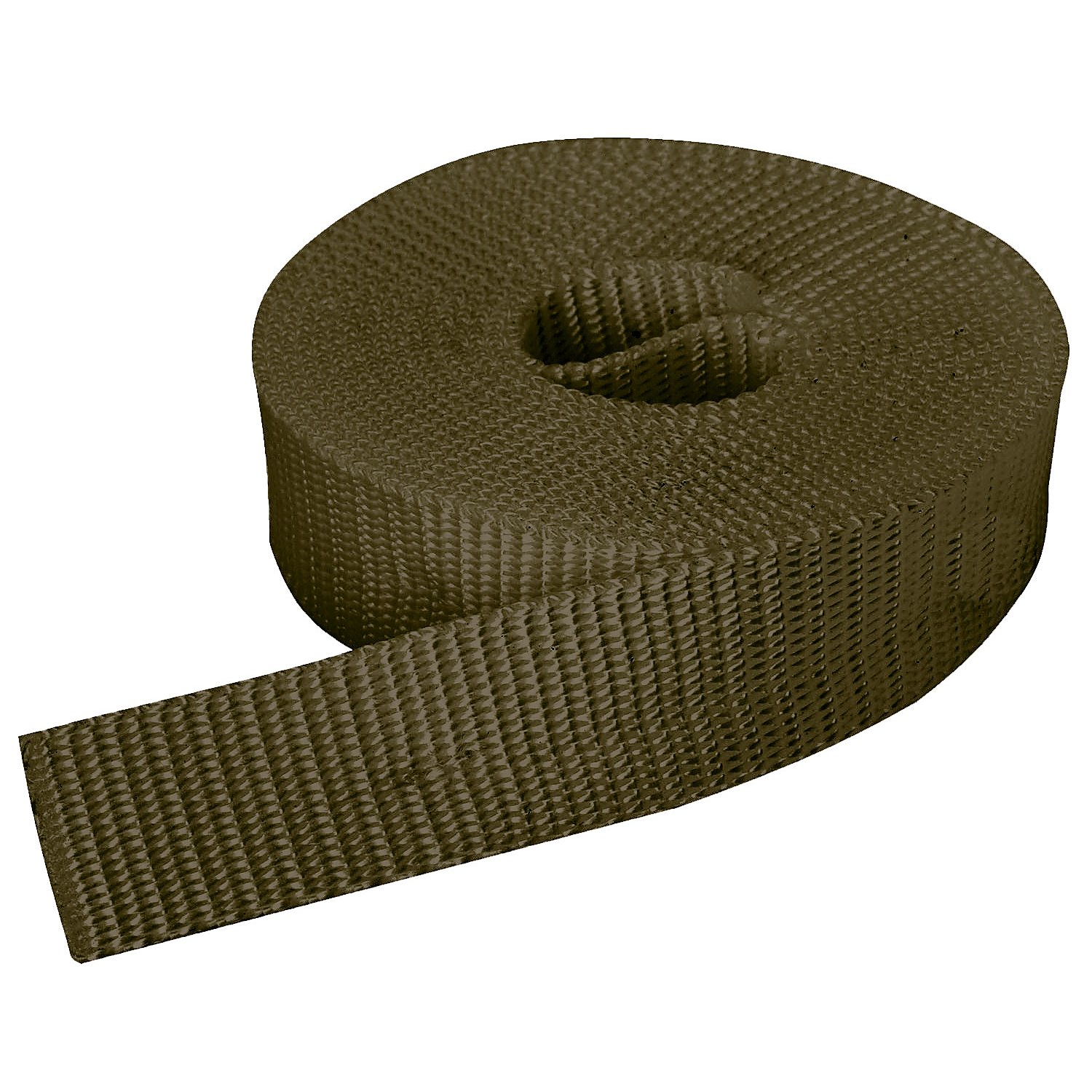 buttinette Taschengurtband, olivgrün, Breite: 2,5 cm, Länge: 3 m