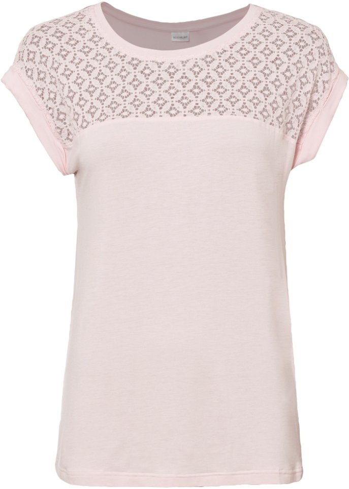 Shirt mit Spitze
