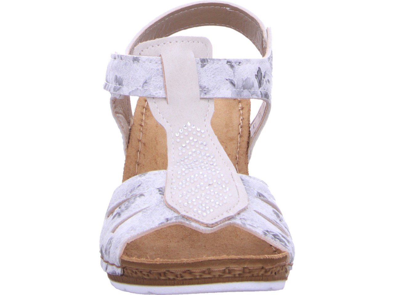VISTA Klassische Sandalen weiss