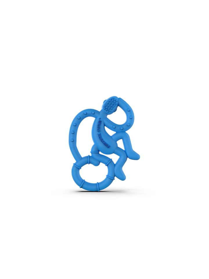 MATCHSTICK MONKEY Matchstick Monkey Beißring / Zahnungshilfe Affe mini blau günstig kaufen onesize