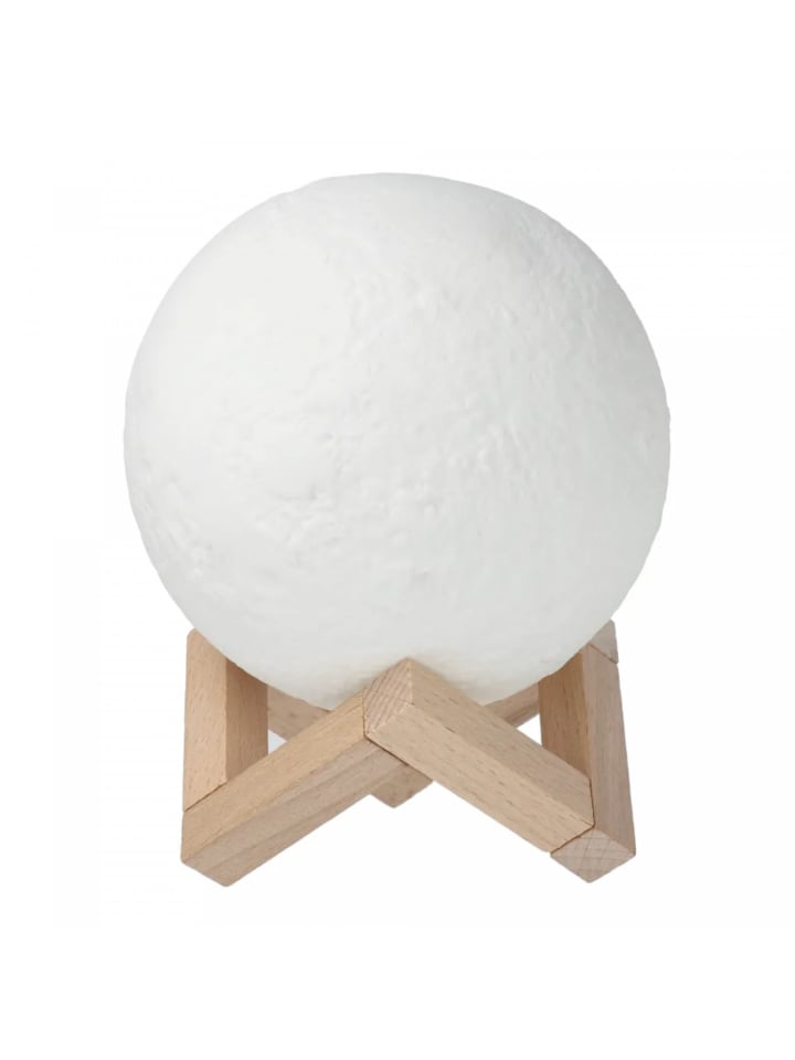 COFI 1453 Tischlampe / Luftbefeuchter Mondförmig 880 ml Feuchtigkeitsspender in Weiß günstig kaufen onesize