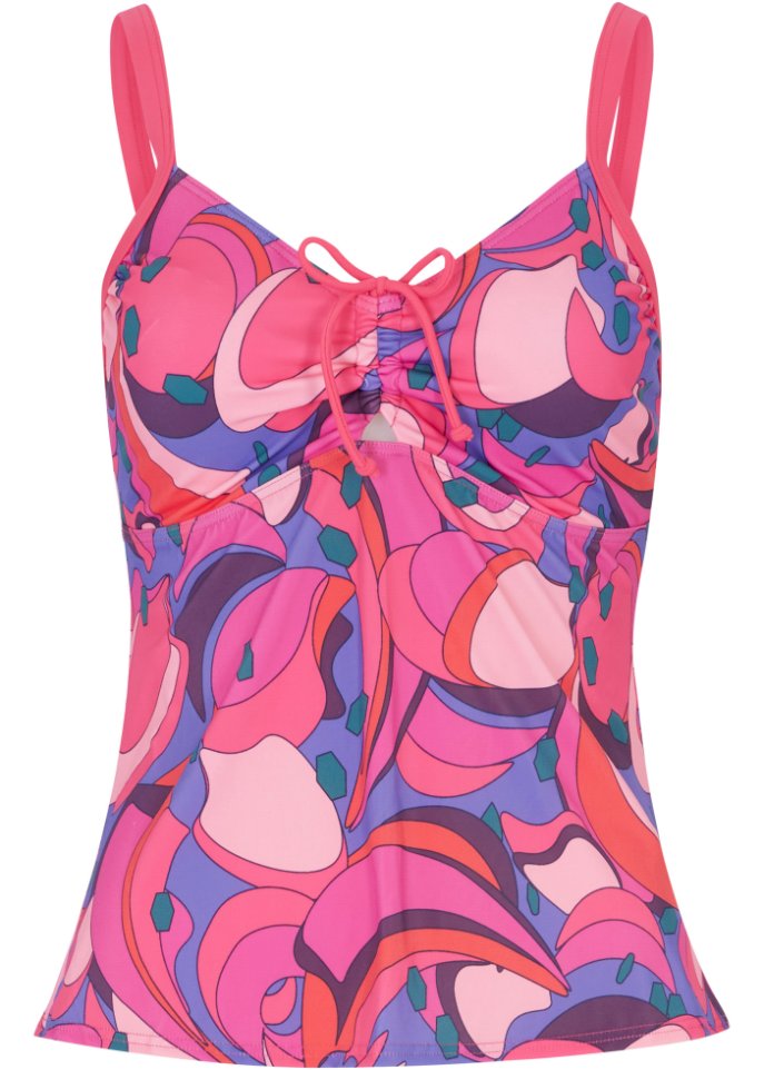 Tankini Oberteil aus recyceltem Polyamid