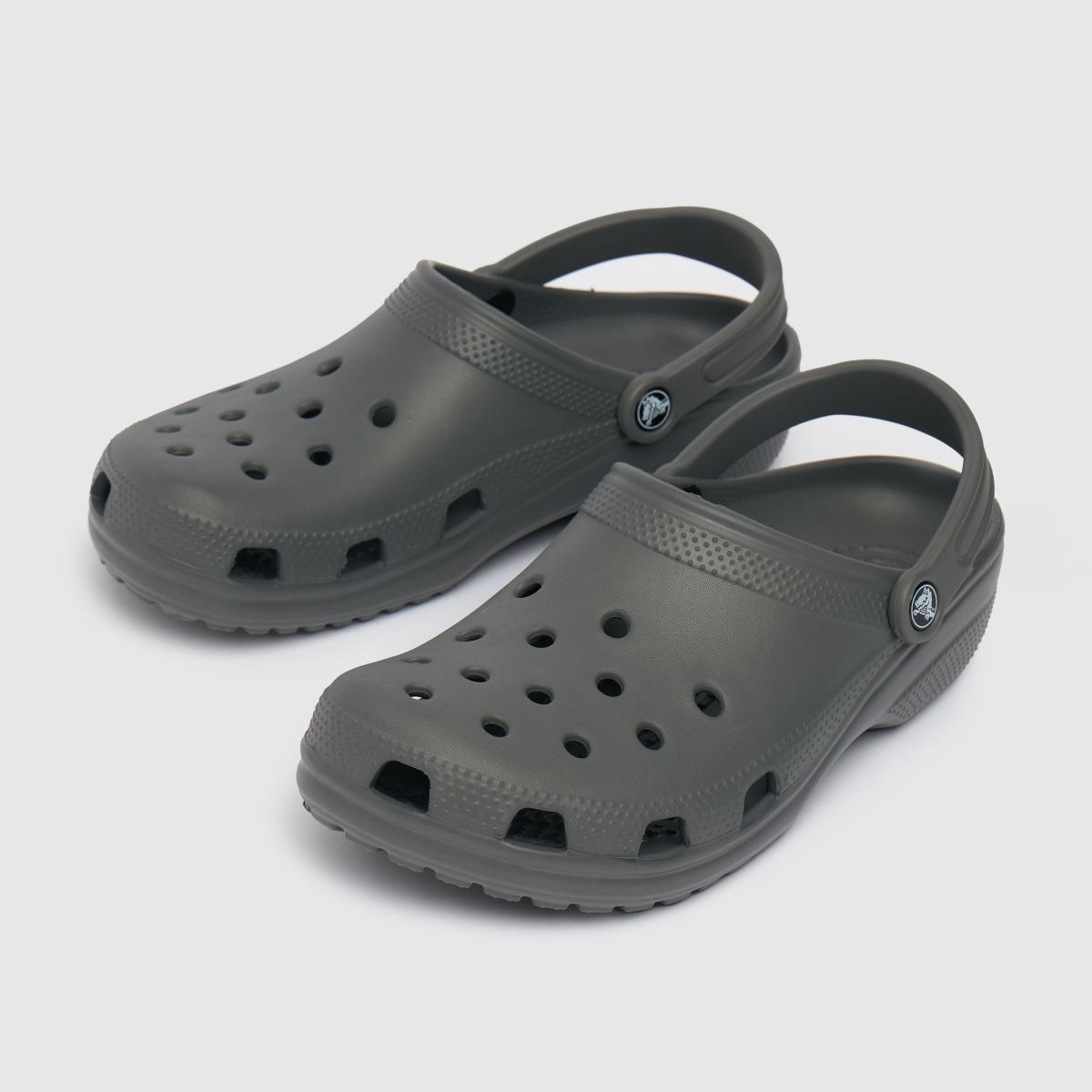 Crocs Classic klumpa szandál szürke színben