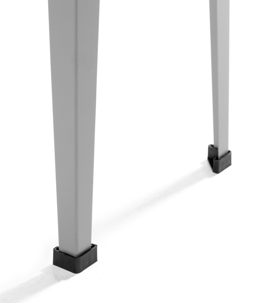 Powertec Garden Metall-Hochbeet, ca. 100 x 40 x 80 cm - Grau