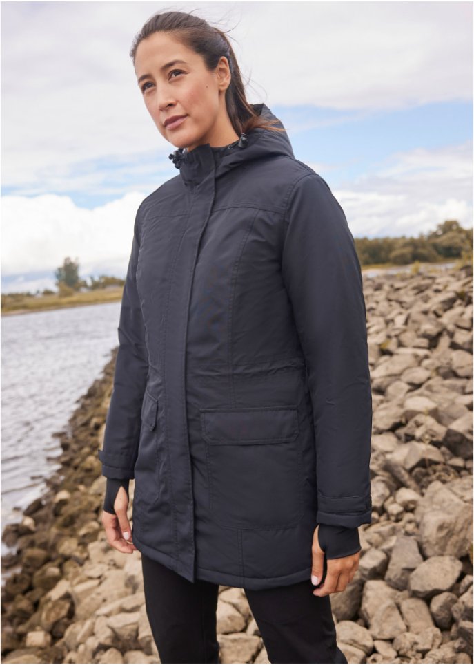 Wasserdichter Funktions-Parka, weitenverstellbar