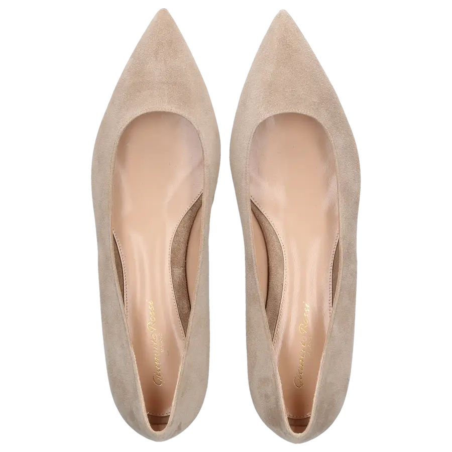 Gianvito Rossi - Ballerinas G20879 Veloursleder - beige