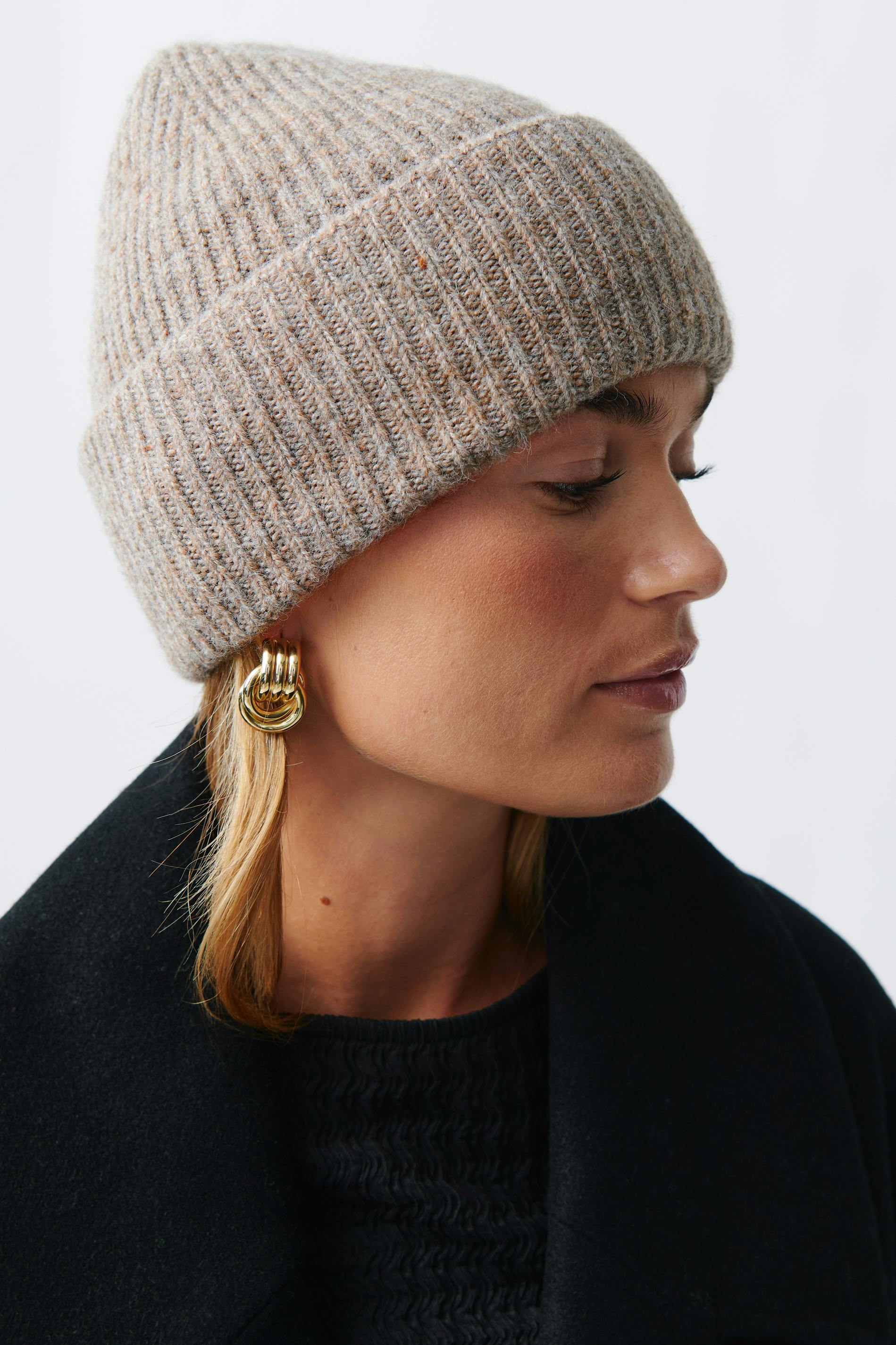Rib beanie