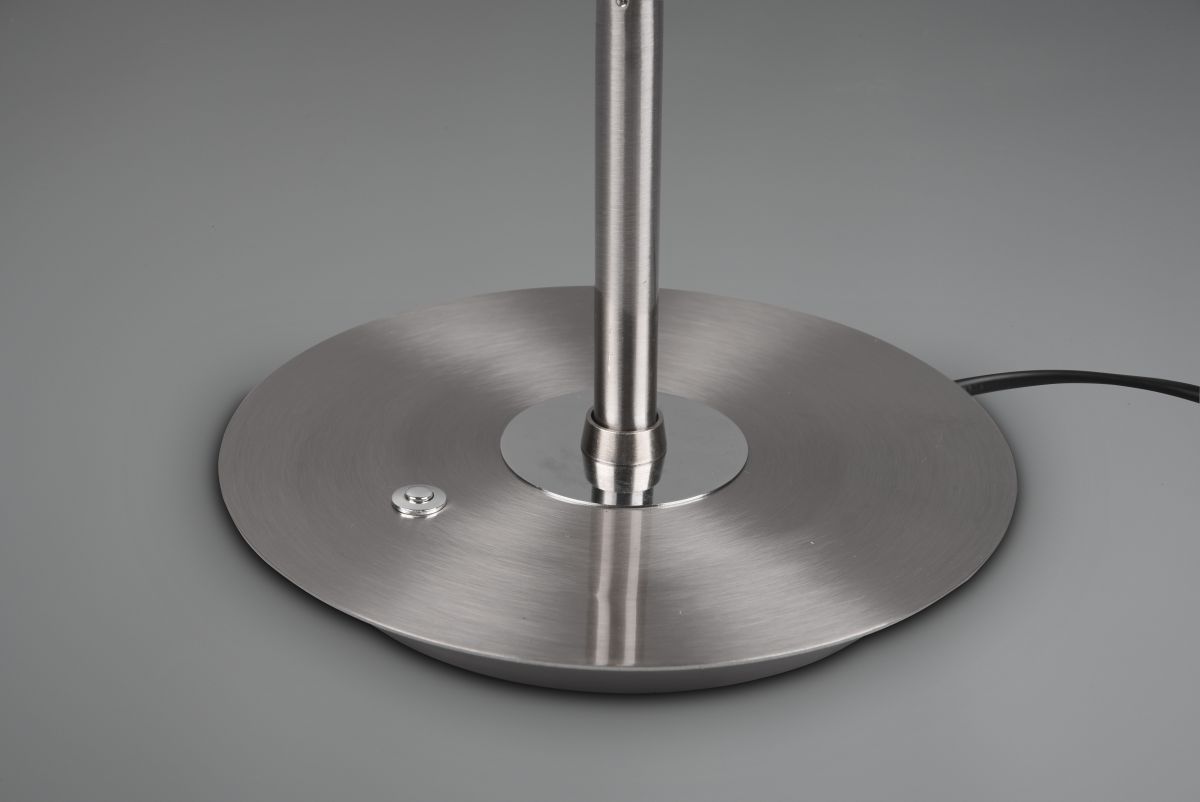 TRIO LED Tischleuchte Monza Nickel
