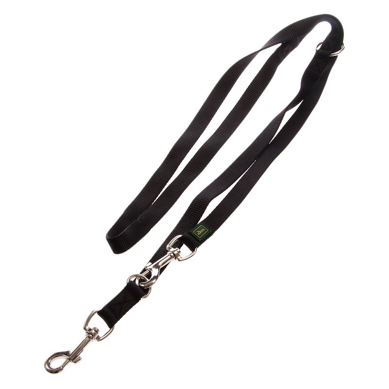 Sparset HUNTER Hundeleine + Halsband Vario Basic schwarz | bitiba