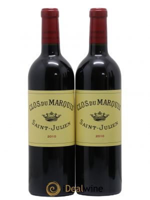 Clos du Marquis  2010 - Lot de 2 Bouteilles