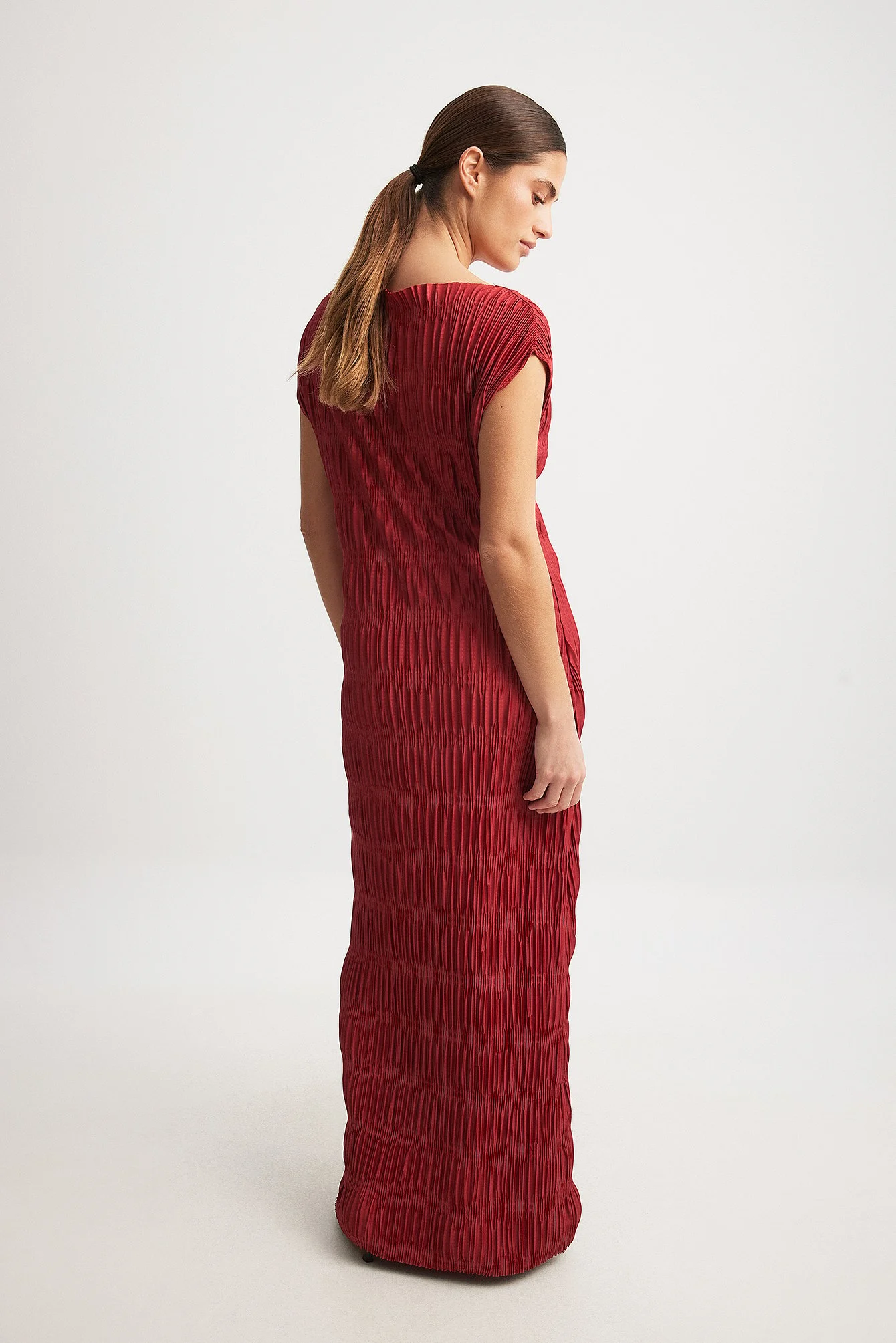 Smock Midi Jersey Dress