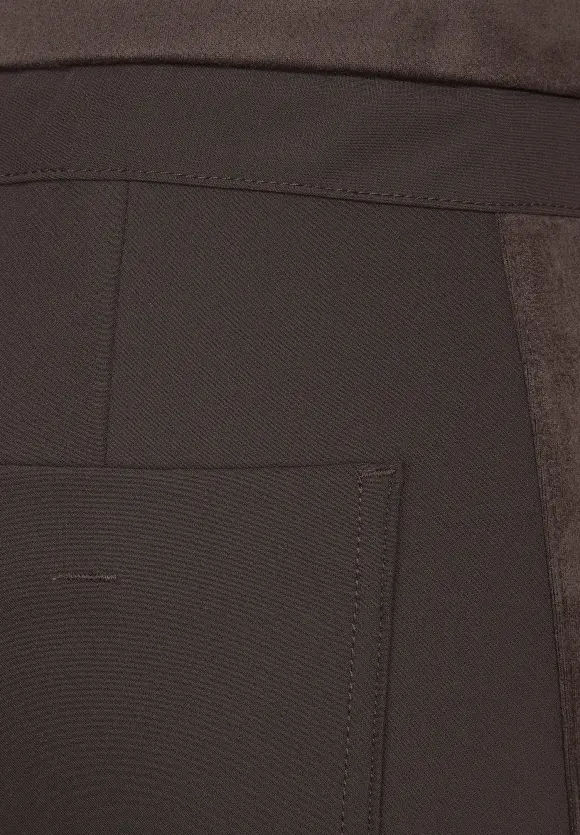 Street One Skinny Fit Materialmix Hose