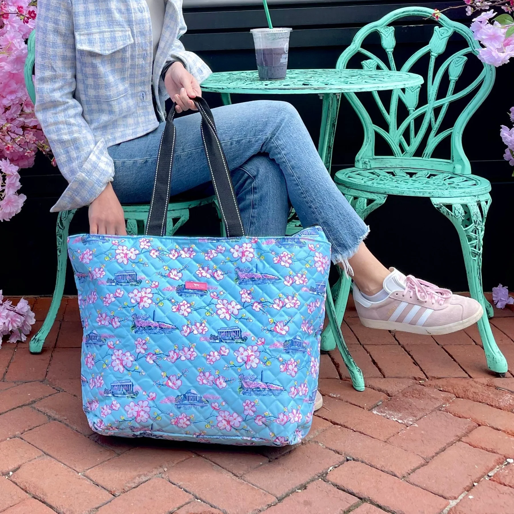 Quilted Foldable Travel Bag Large Plus 1