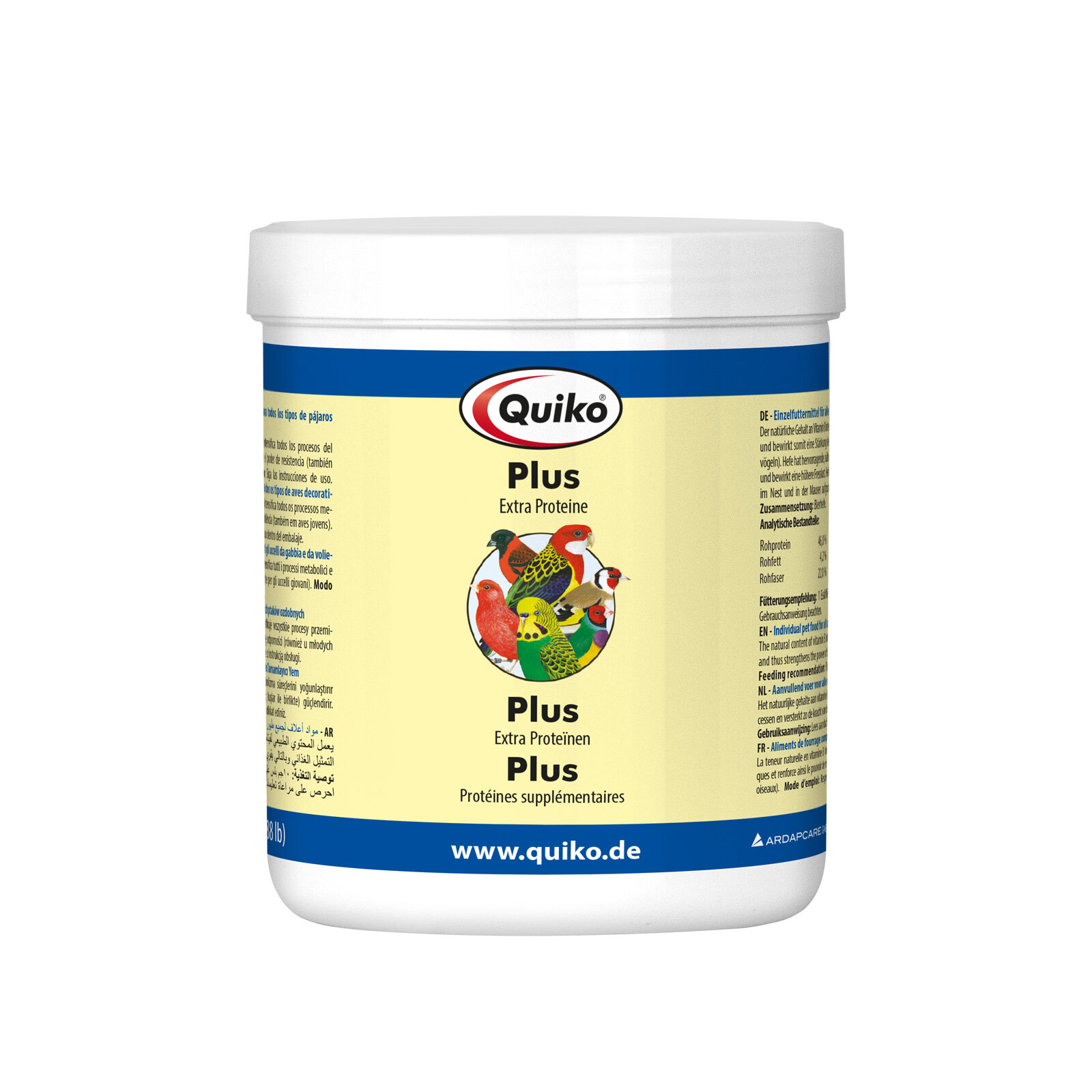 Quiko Ergänzungsfutter Quiko Plus 400 g: Extra Proteine für Jungvögel
