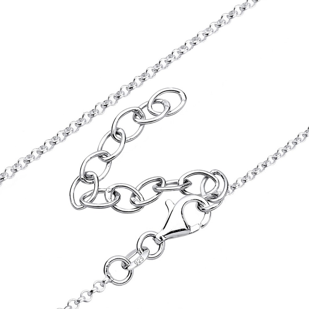 Elli Elli Collier Femme Pendentif Compas Boussole Voyager - (925/1000) Argent Bijoux
