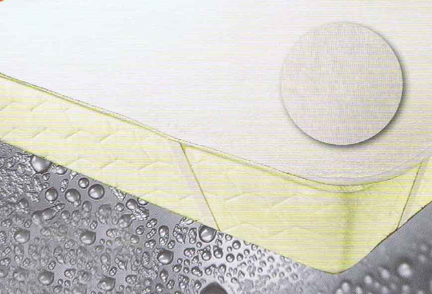 Matratzenschoner Matratzenschoner Jersey weiss, EXKLUSIV HEIMTEXTIL, Baumwolle, Sicherer Halt durch Spanngummis an allen 4 Ecken