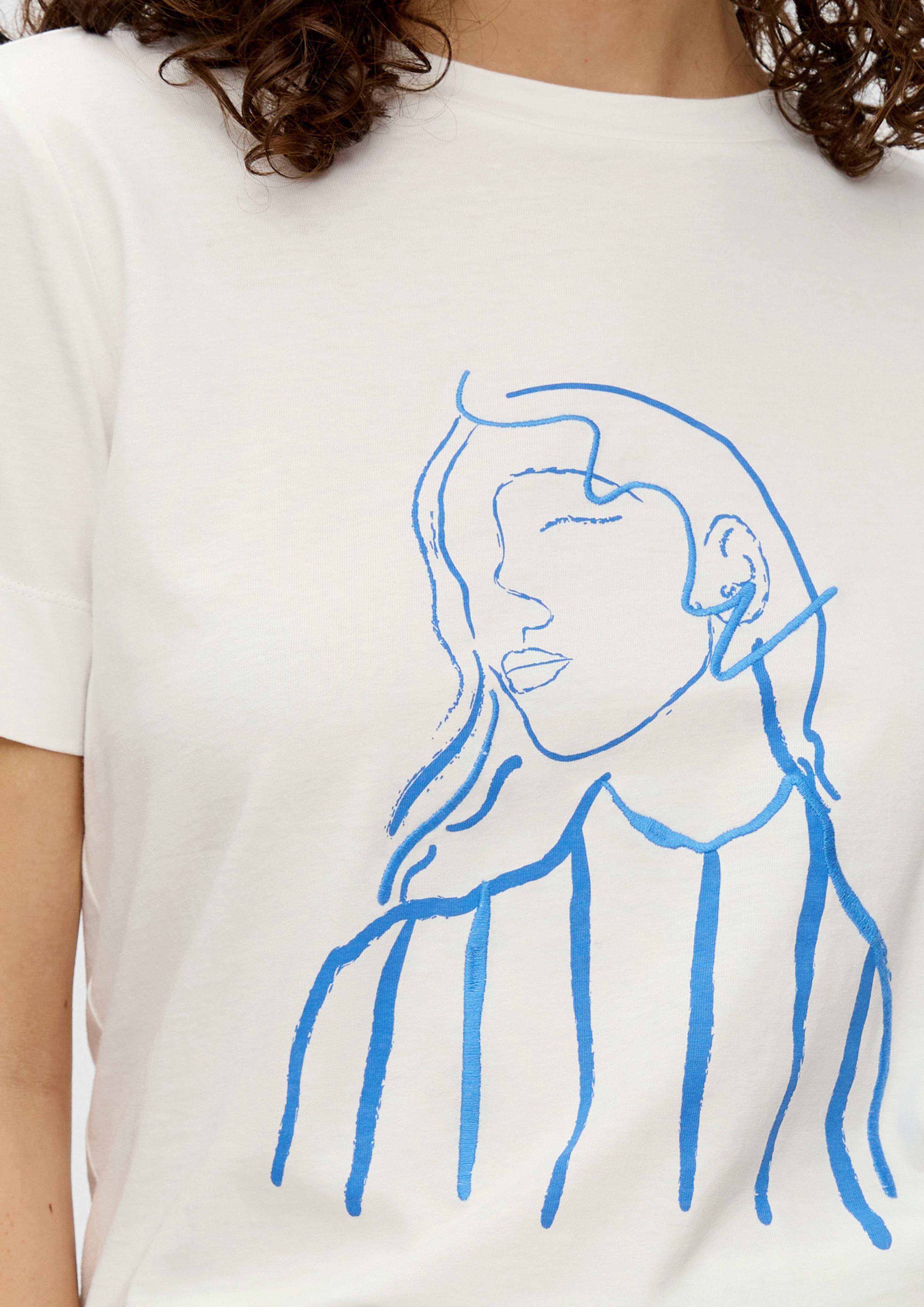 T-Shirt mit Artwork  2144447-02D0
