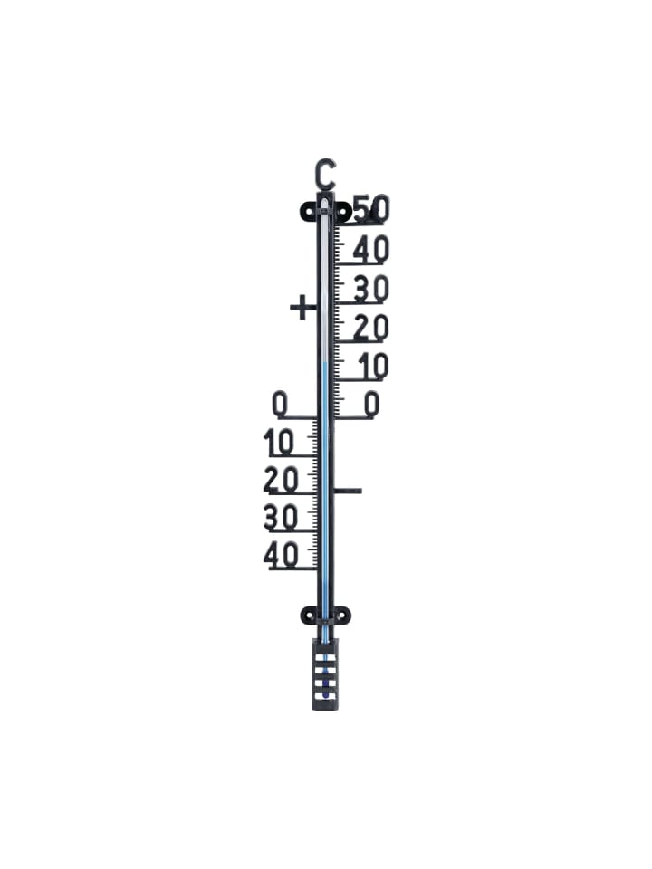 Esschert Design Gartenthermometer in schwarz günstig kaufen onesize