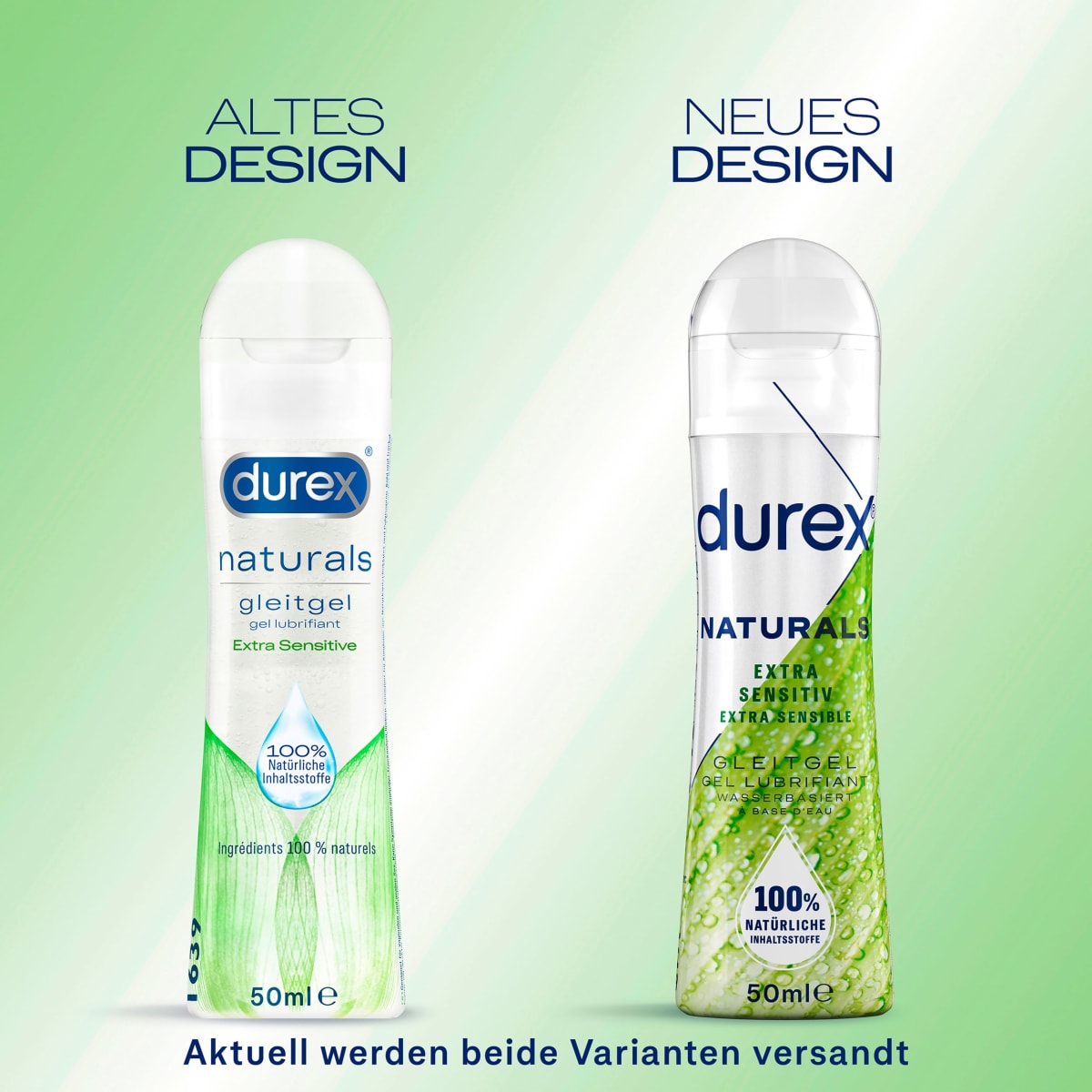 Gleitgel Naturals Extra Sensitive, 50 ml