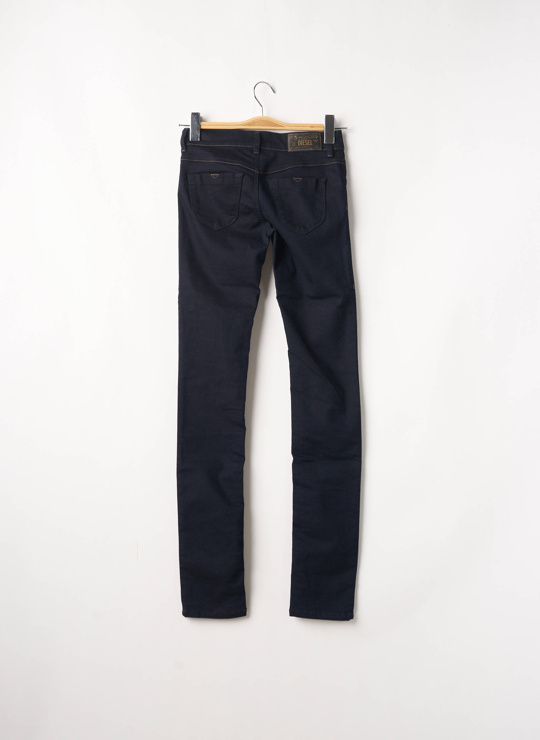 Diesel Jeans Coupe Slim Femme couleur bleu