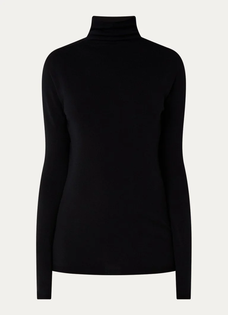 Wolford Fine-knit top in virgin wool blend