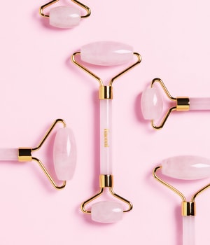 flaconi Beauty Tools Rose Quartz Gesicht Roll-On-1 Stk