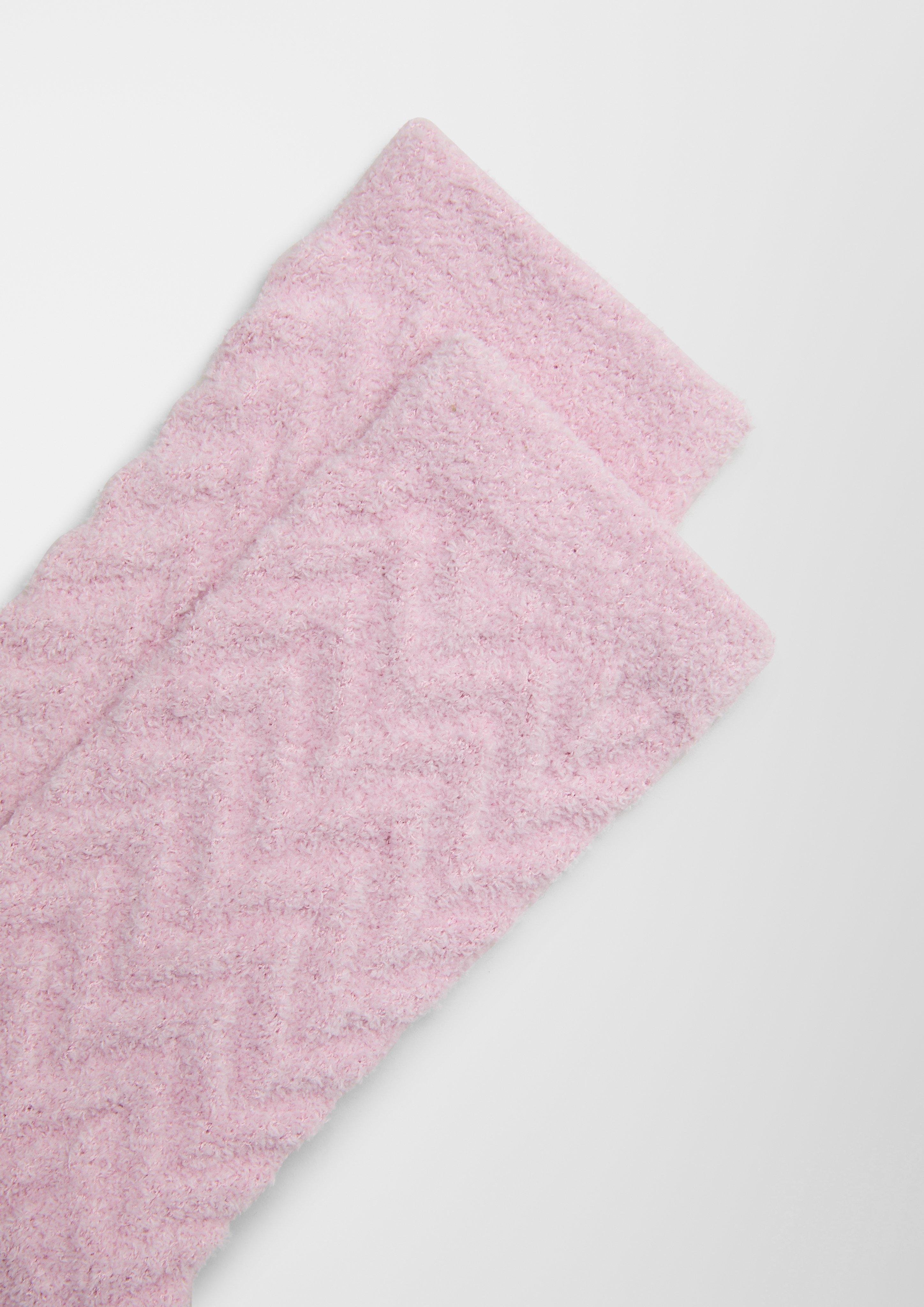 Kuschelsocken mit Struktur  6007482-4000