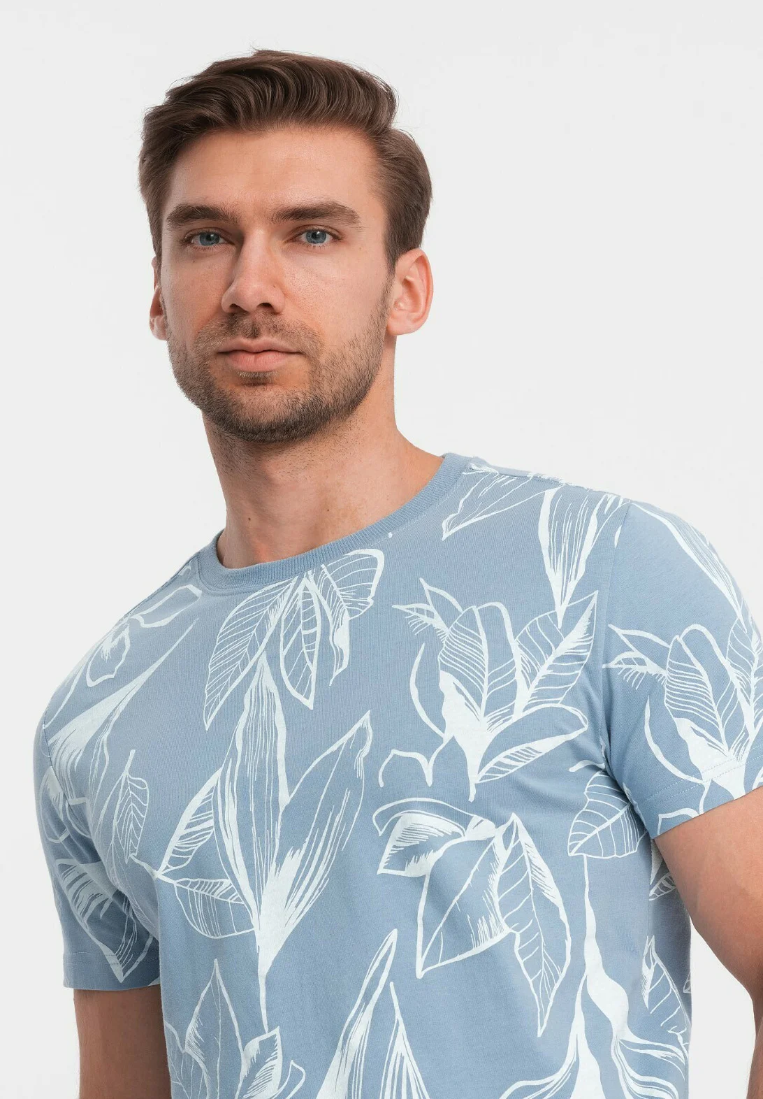 Camiseta estampada ombré