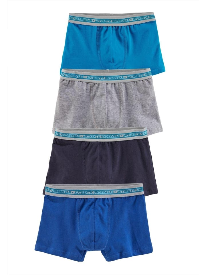 AUTHENTIC LE JOGGER Boxer in blau, navy, grau-meliert, türkis günstig kaufen
