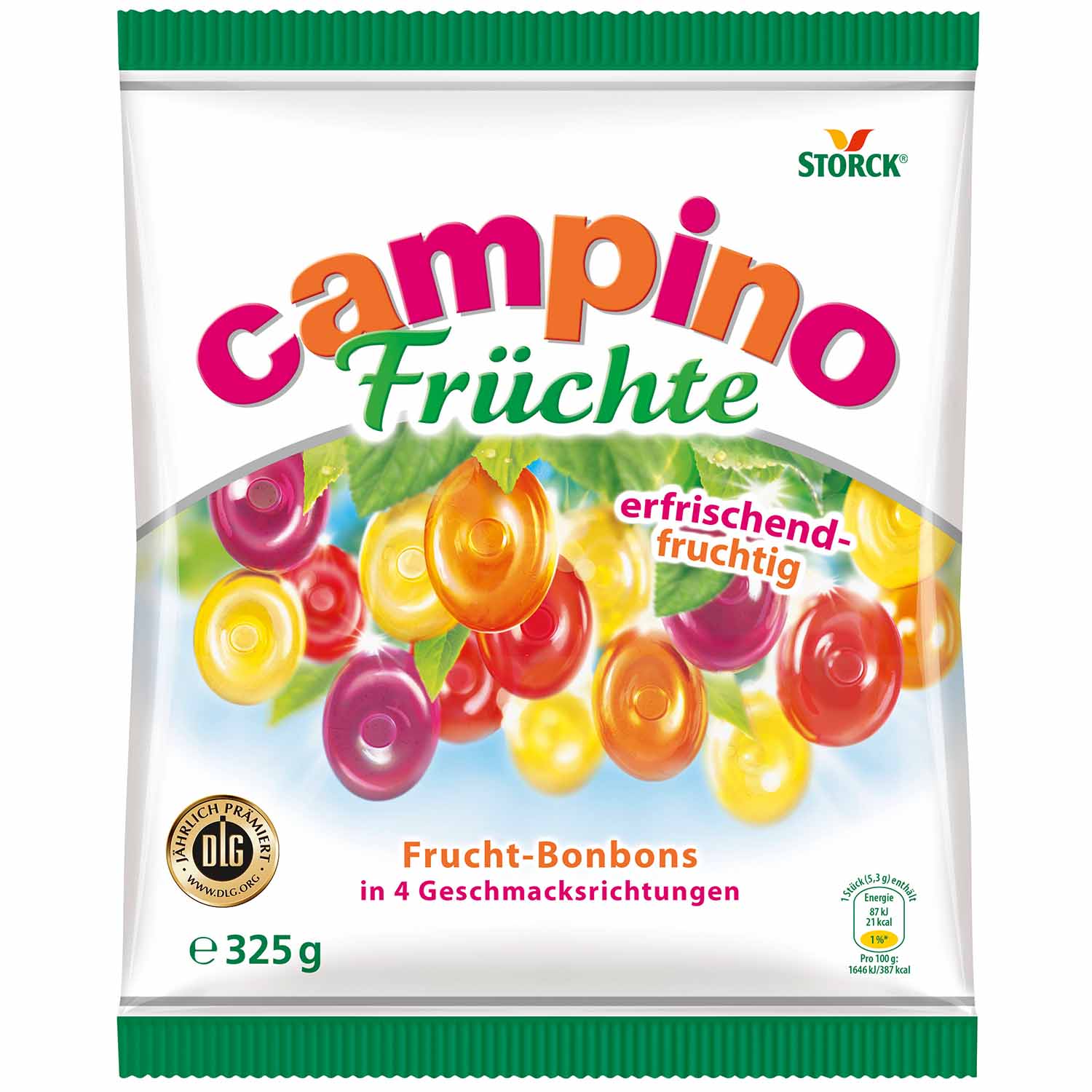 Campino Früchte 325g
