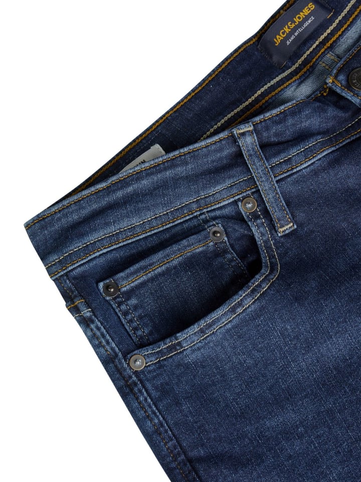 Jack & Jones Jeans JJIGLENN slim in Blau günstig kaufen