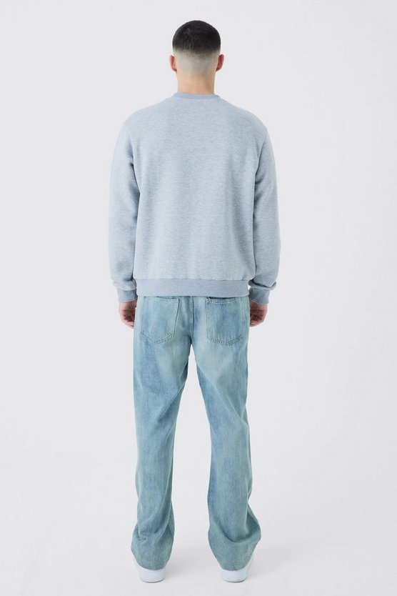 Sweatshirt mit Beverly Hills Print
