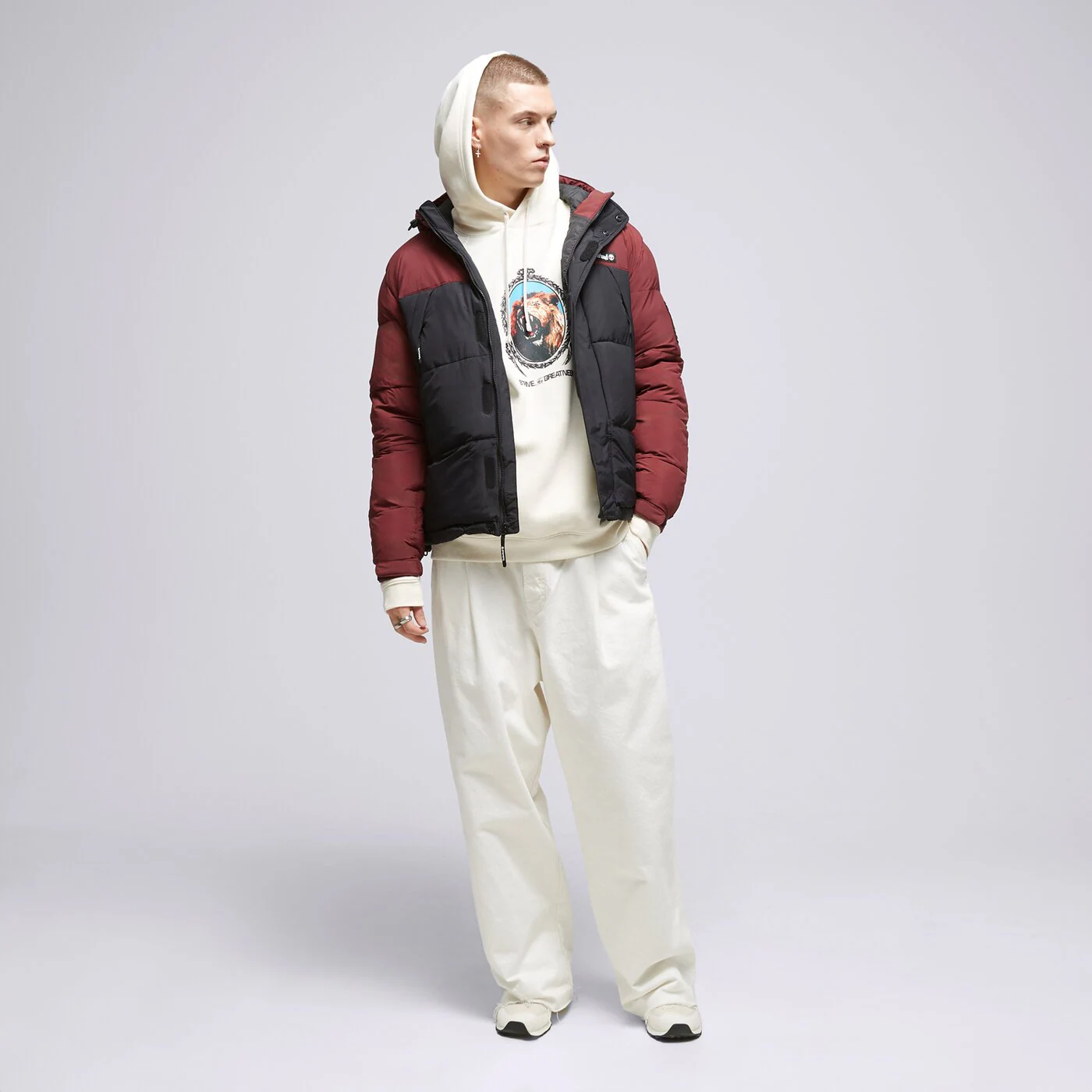 TIMBERLAND DAUNENJACKE DWR OUTDOOR ARCHIVE Dunkelrot