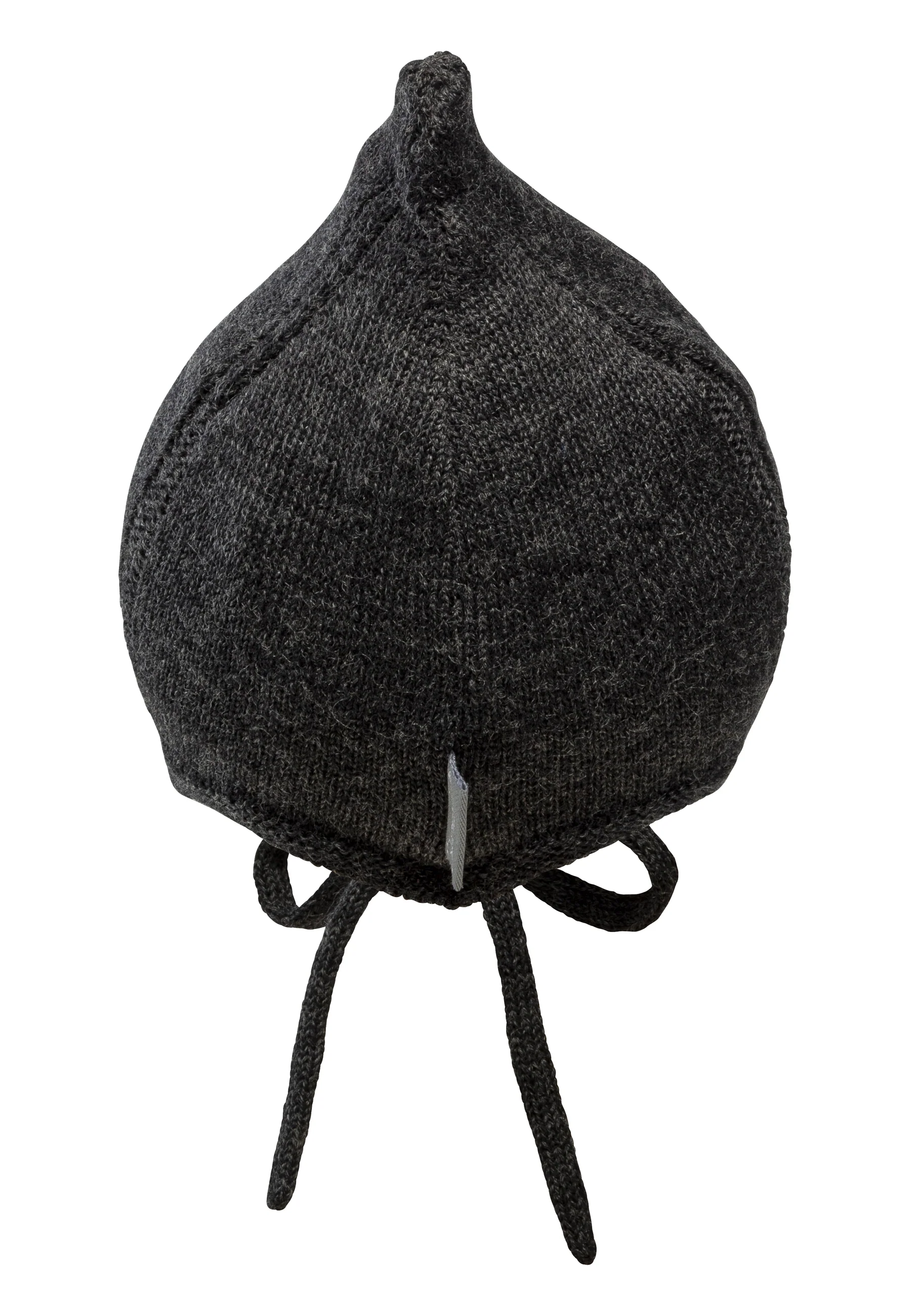 Strickmütze Baby aus Merinowolle unifarben