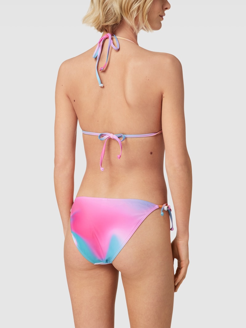 Bikini-Oberteil mit Farbverlauf in pink