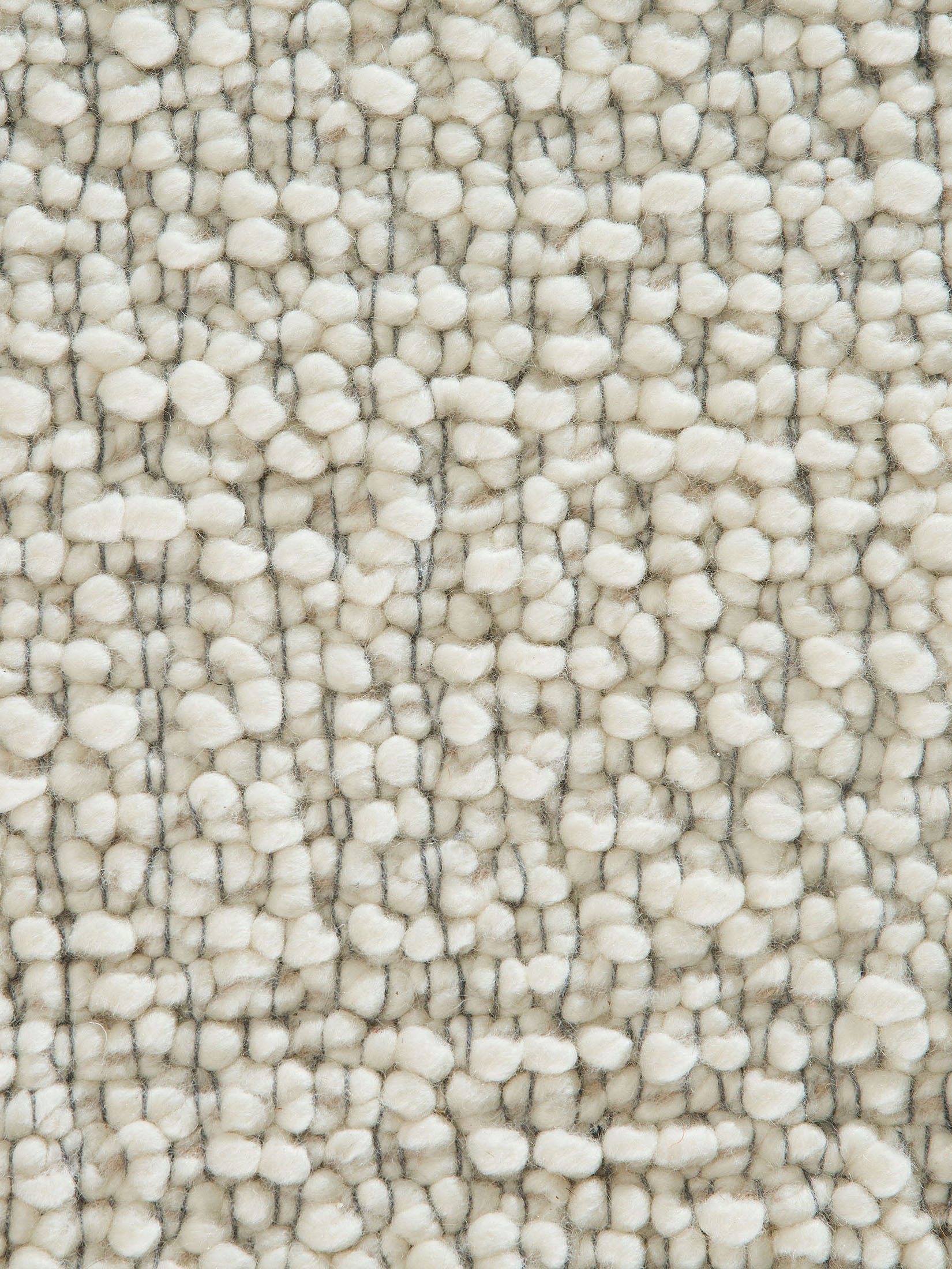 Solberga Woll-Teppich, Offwhite