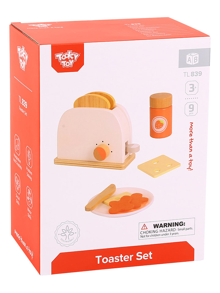 Tooky Toy 10tlg. Toaster-Set - ab 3 Jahren günstig kaufen onesize