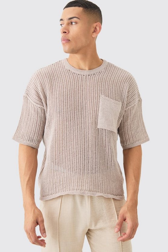 Oversize T-Shirt mit Tasche