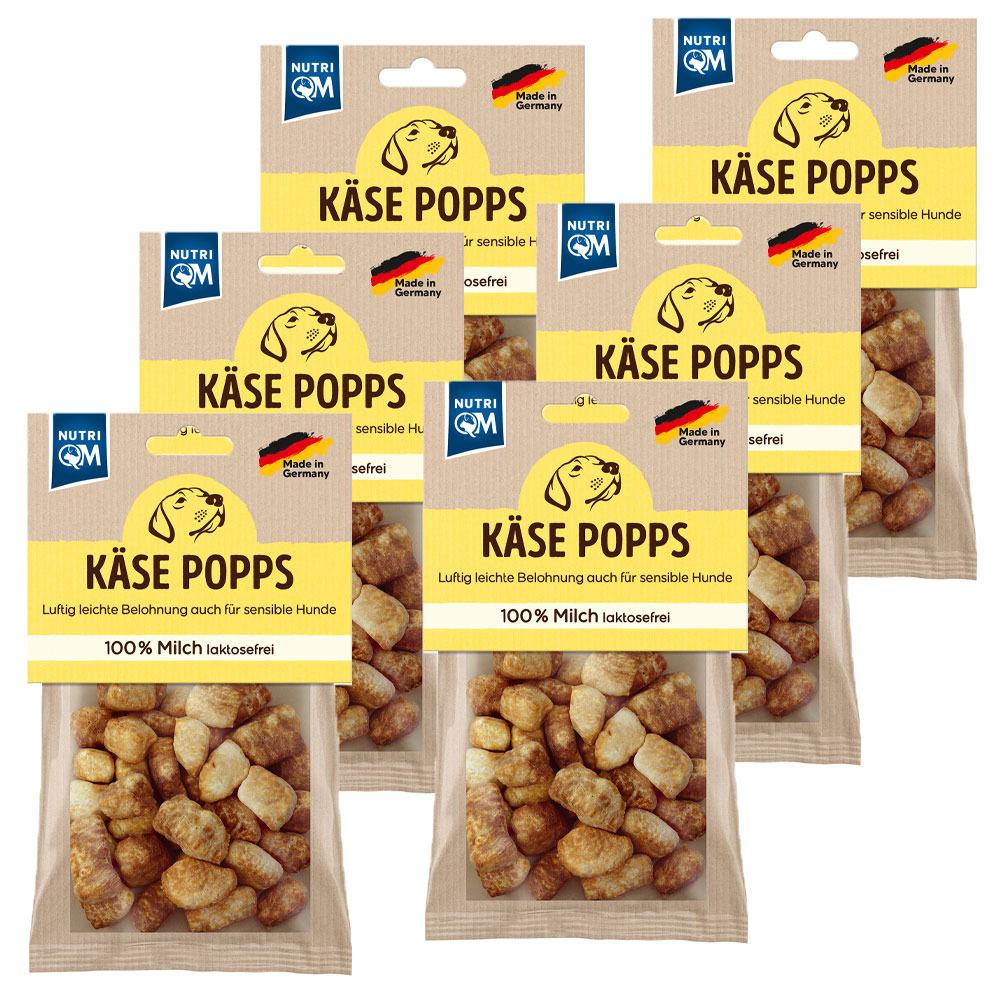 PetCom NutriQM Käse Popps 25g - 6er Set