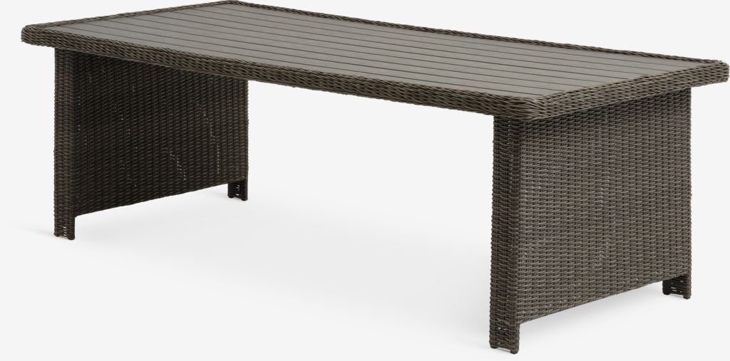 GAMMELBY Gartentisch GAMMELBY B100xT225 Grau