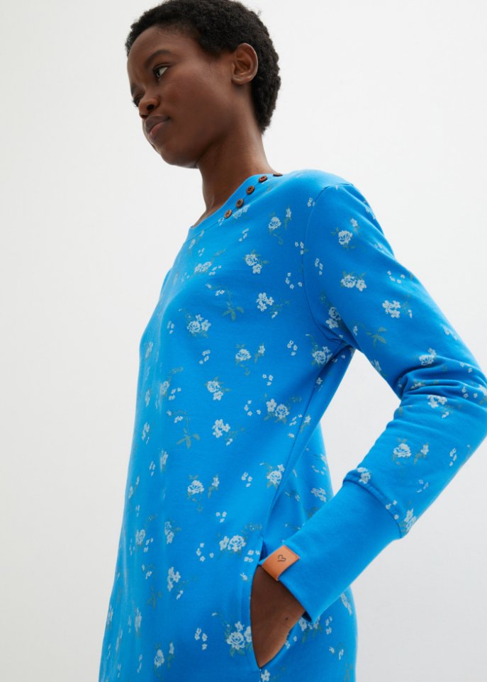 Sweatkleid, bedruckt