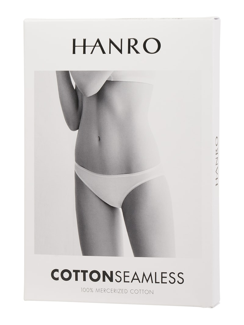 Slip aus merzerisierter Baumwolle Modell 'Cotton Seamless' in beige