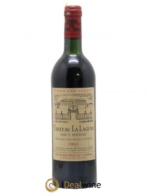 Château La Lagune 3ème Grand Cru Classé  1981 - Lot de 1 Bouteille