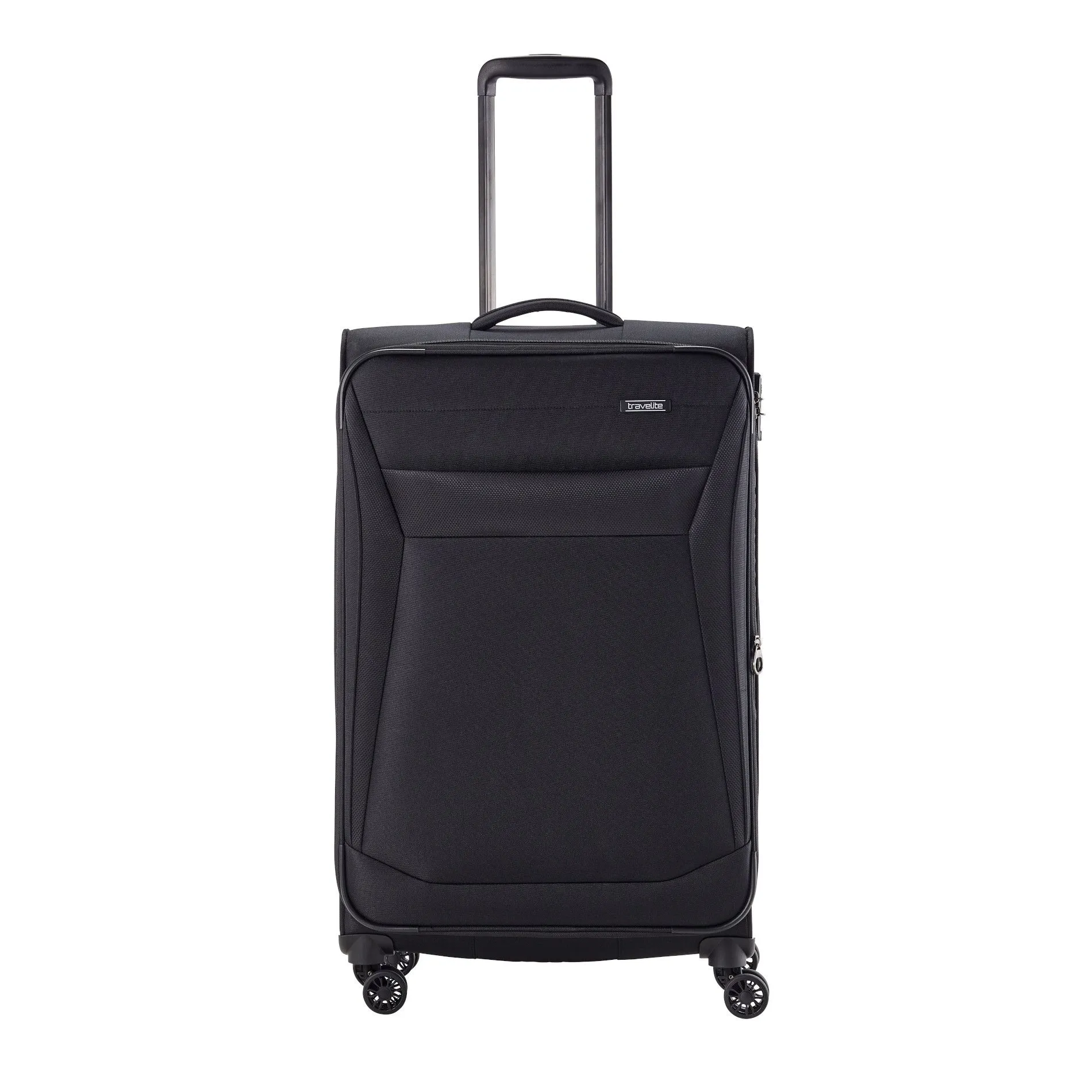 Travelite CHIOS Kofferset mit 4 Rollen Gr. L\/M (inkl. Reisetasche + Beautycase) - Schwarz
