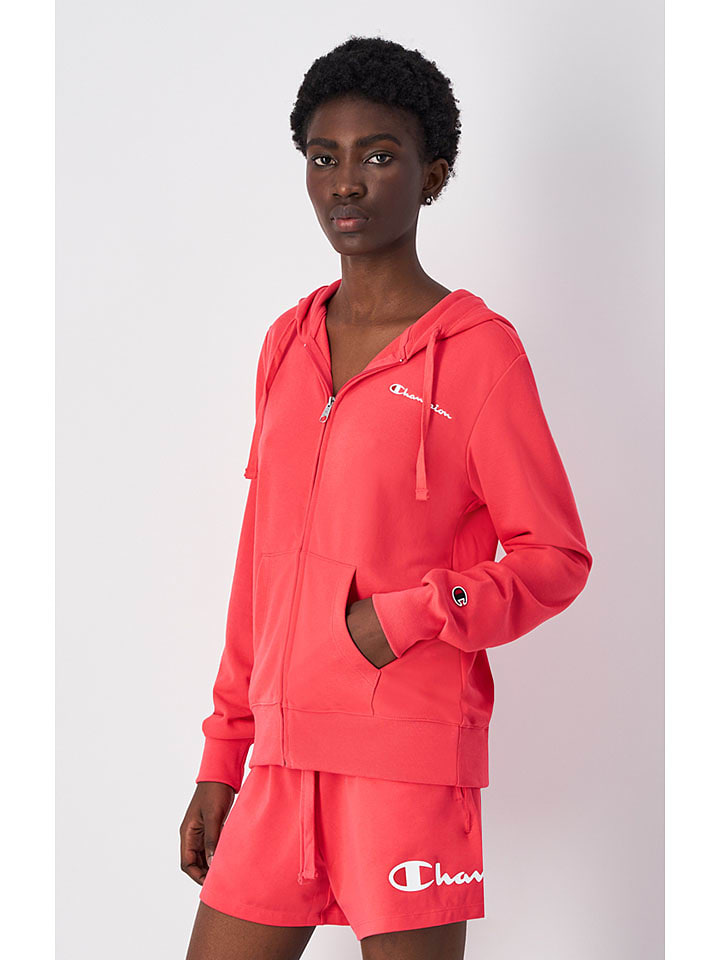 Champion Sweatjacke in Pink günstig kaufen