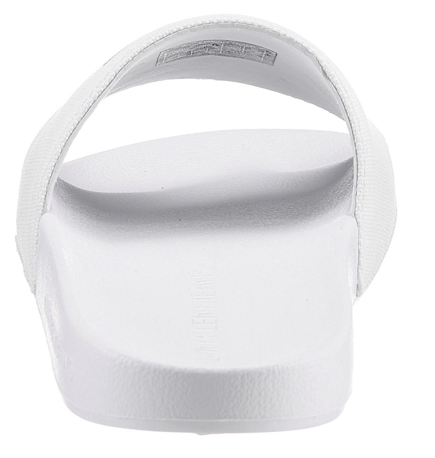Calvin Klein Jeans Pantolette mit auffälligem Logo, E-Weite (schmal)