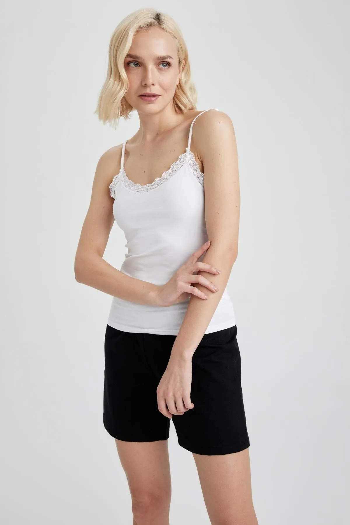 DeFacto  Tanktop „Fall In Love“ aus Baumwolle in normaler Passform Y5360az23sp