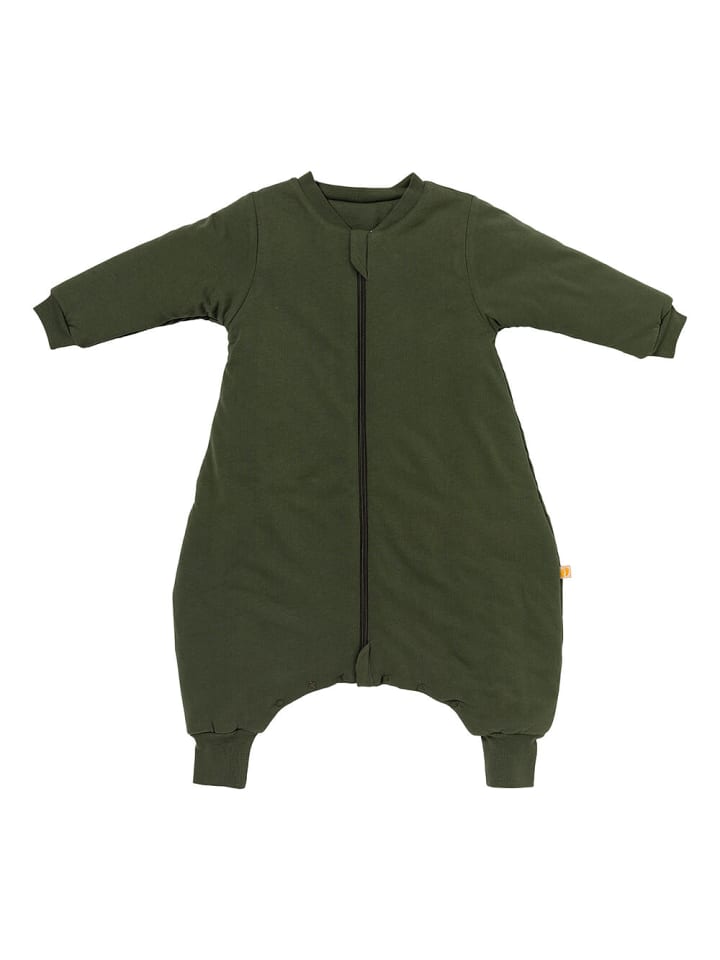 Schlummersack Schlafsack mit Füßen, 3.5 TOG in Grün günstig kaufen 86/92